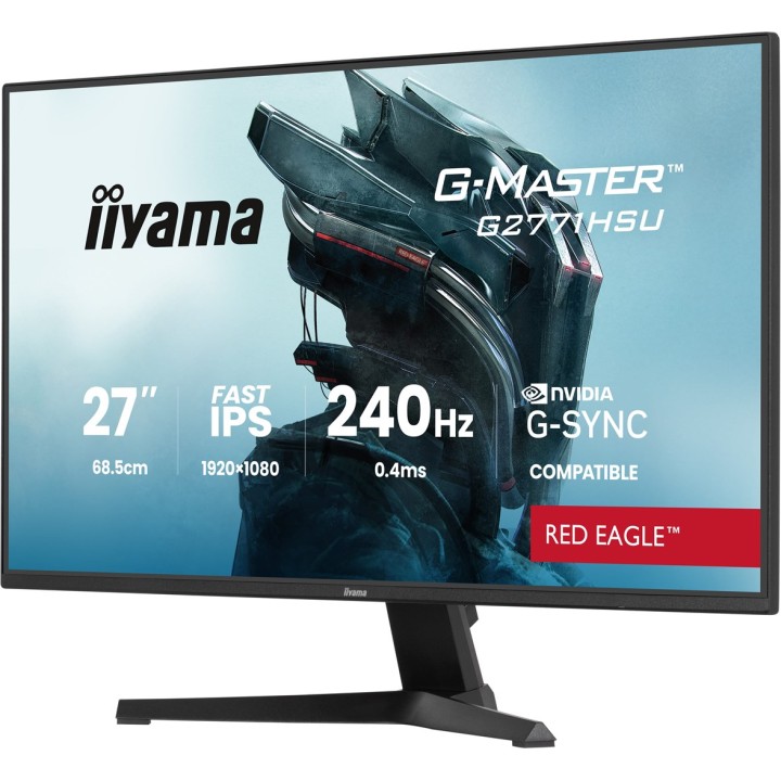 iiyama G-MASTER G2771HSU-B1 monitor per computer 68.6 cm (27 ) 1920 x 1080 pixel Full HD nero