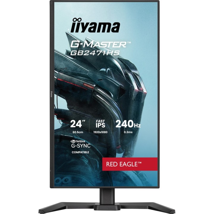 iiyama G-MASTER GB2471HS-B1 monitor per computer 60.5 cm (23.8 ) 1920 x 1080 pixel Full HD nero