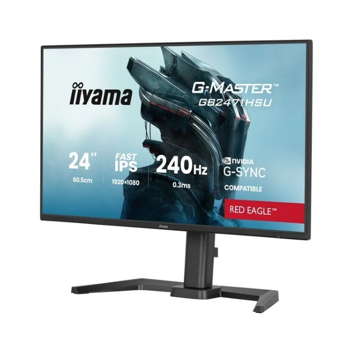 iiyama G-MASTER GB2471HSU-B1 monitor per computer 60.5 cm (23.8 ) 1920 x 1080 pixel Full HD nero