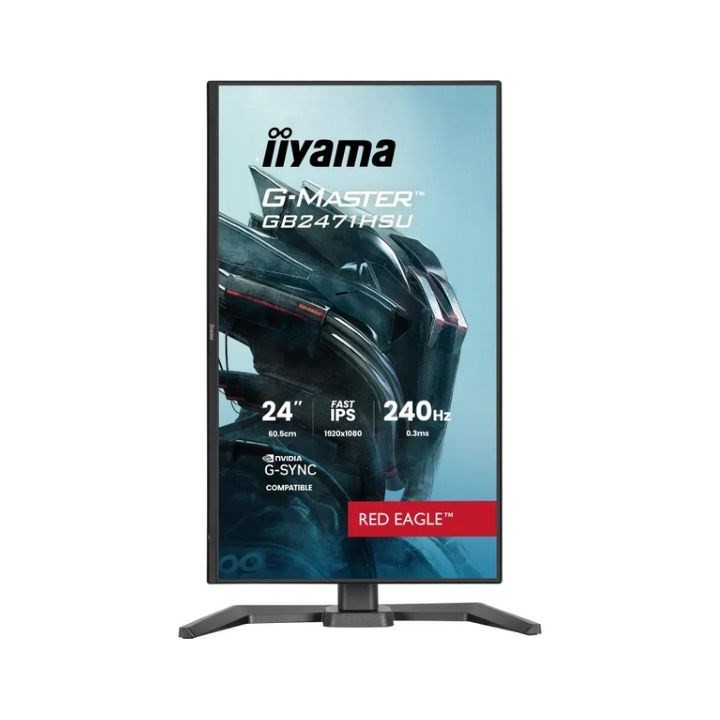 iiyama G-MASTER GB2471HSU-B1 monitor per computer 60.5 cm (23.8 ) 1920 x 1080 pixel Full HD nero