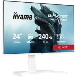 iiyama G-MASTER GB2471HSU-W1 monitor per computer 60.5 cm (23.8 ) 1920 x 1080 pixel Full HD LED bianco