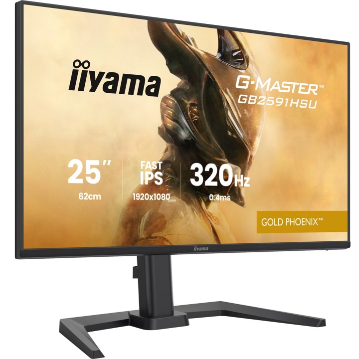 iiyama G-MASTER GB2591HSU-B1 Monitor per computer 62.2 cm (24.5 ) 1920 x 1080 pixel Full HD LED nero