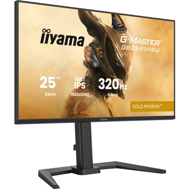 iiyama G-MASTER GB2591HSU-B1 Monitor per computer 62.2 cm (24.5 ) 1920 x 1080 pixel Full HD LED nero