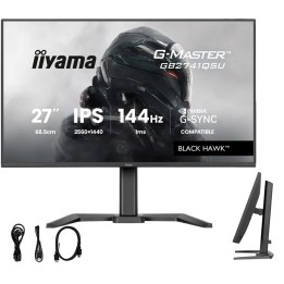 iiyama G-MASTER GB2741QSU-B1 monitor per computer 68.6 cm (27 ) 2560 x 1440 pixel nero