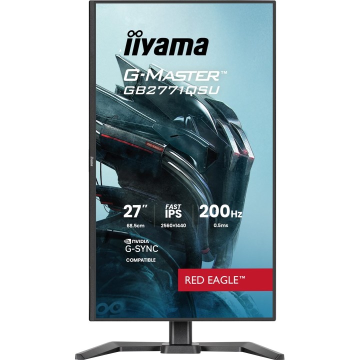 iiyama G-MASTER GB2771QSU-B1 monitor per computer 68.6 cm (27 ) 2560 x 1440 pixel Wide Quad HD nero