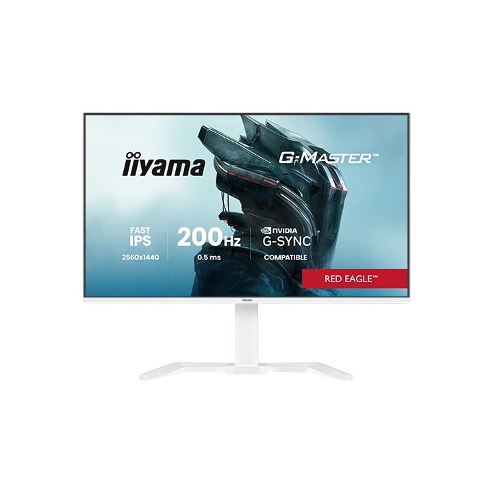 iiyama G-MASTER GB2771QSU-W1 monitor per computer 68.6 cm (27 ) 2560 x 1440 pixel Wide Quad HD bianco