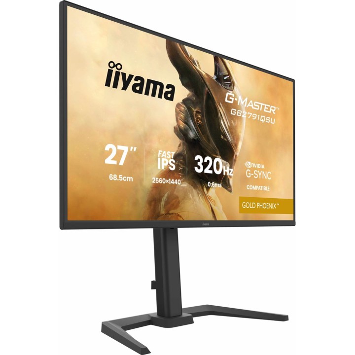 iiyama G-MASTER GB2791QSU-B1 monitor per computer 68.6 cm (27 ) 2560 x 1440 pixel Wide Quad HD nero