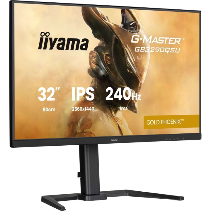 iiyama G-MASTER GB3290QSU-B1 Monitor per computer 80 cm (31.5 ) 2560 x 1440 pixel Quad HD LED nero