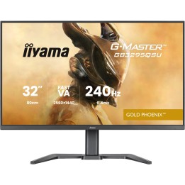 iiyama G-MASTER GB3295QSU-B1 monitor per computer 80 cm (31.5 ) 2560 x 1440 pixel Quad HD LED nero