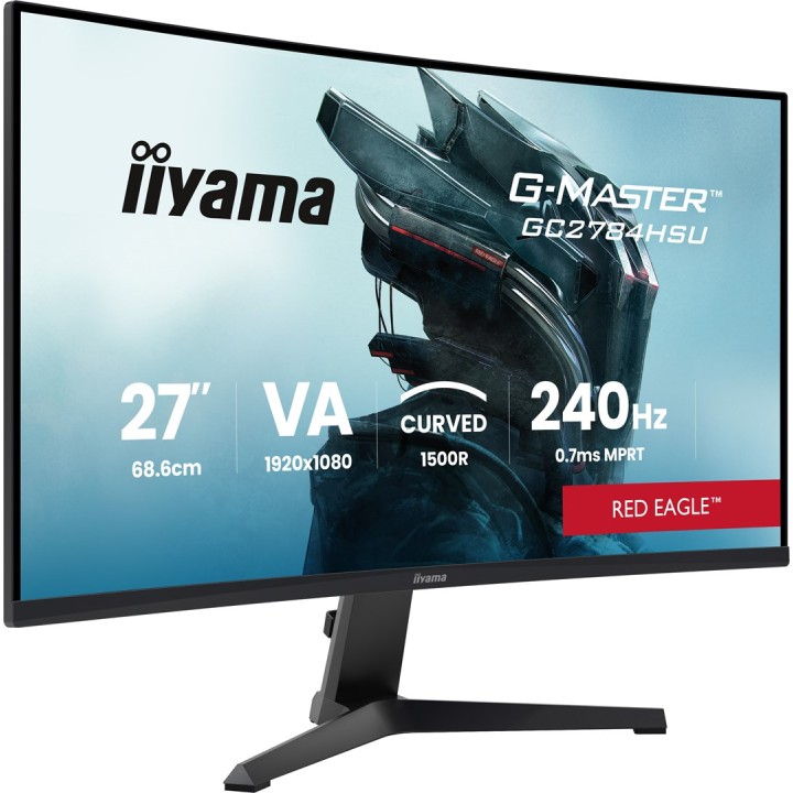 iiyama G-MASTER GC2784HSU-B1 monitor per computer 68.6 cm (27 ) 1920 x 1080 pixel Full HD LCD nero