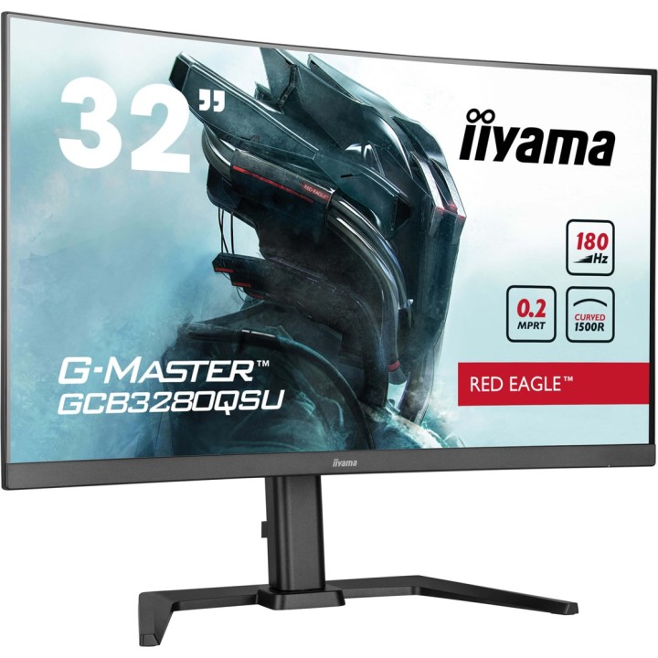 iiyama G-MASTER GCB3280QSU-B2 Monitor per computer 80 cm (31.5 ) 2560 x 1440 pixel Dual QHD LED nero