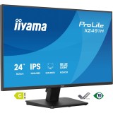 iiyama ProLite X2491H-B1 monitor per computer 60.5 cm (23.8 ) 1920 x 1080 pixel Full HD LCD nero
