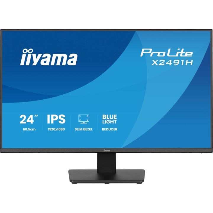 iiyama ProLite X2491H-B1 monitor per computer 60.5 cm (23.8 ) 1920 x 1080 pixel Full HD LCD nero