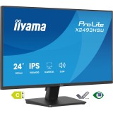 iiyama ProLite X2493HSU-B1 monitor per computer 60.5 cm (23.8 ) 1920 x 1080 pixel Full HD LED nero