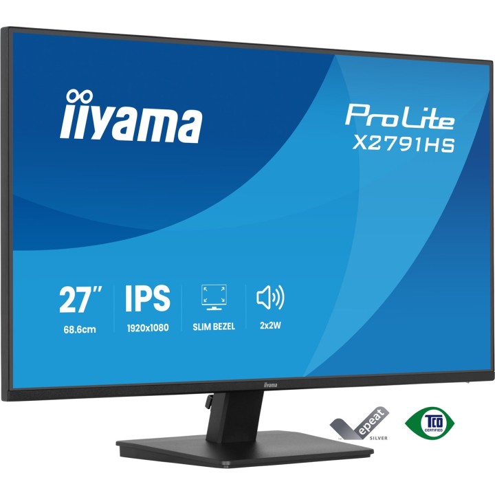 iiyama ProLite X2791HS-B1 monitor per computer 68.6 cm (27 ) 1920 x 1080 pixel Full HD LED nero