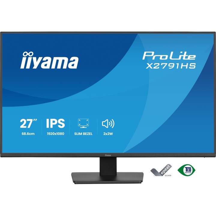 iiyama ProLite X2791HS-B1 monitor per computer 68.6 cm (27 ) 1920 x 1080 pixel Full HD LED nero
