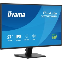 iiyama ProLite X2792HSU-B1 monitor per computer 68.6 cm (27 ) 1920 x 1080 pixel Full HD LED nero