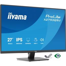 iiyama ProLite X2793QSU-B1 monitor per computer 68.6 cm (27 ) 2560 x 1440 pixel Quad HD LED nero