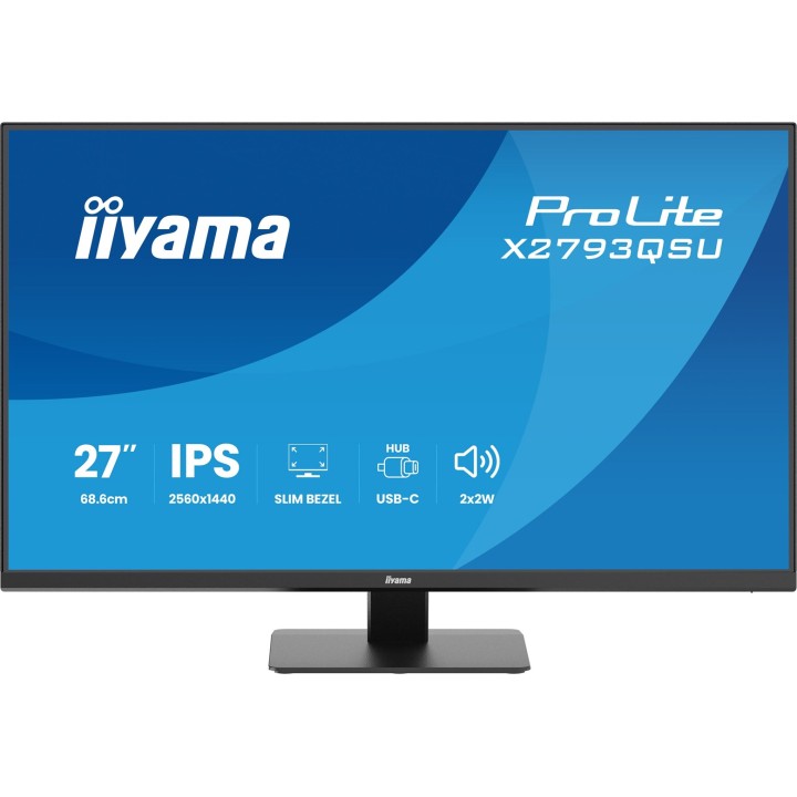 iiyama ProLite X2793QSU-B1 monitor per computer 68.6 cm (27 ) 2560 x 1440 pixel Quad HD LED nero