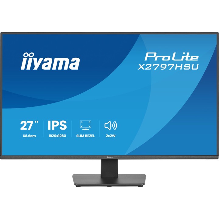 iiyama ProLite X2797HSU-B1 monitor per computer 68.6 cm (27 ) 1920 x 1080 pixel Full HD LED nero