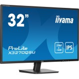 iiyama ProLite X3270QSU-B1 Monitor per computer 80 cm (31.5 ) 2560 x 1440 pixel Wide Quad HD LED nero