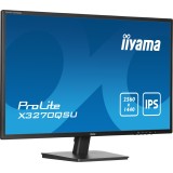 iiyama ProLite X3270QSU-B1 Monitor per computer 80 cm (31.5 ) 2560 x 1440 pixel Wide Quad HD LED nero