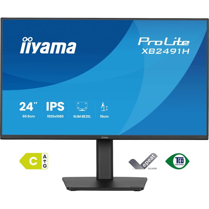 iiyama ProLite XB2491H-B1 monitor per computer 60.5 cm (23.8 ) 1920 x 1080 pixel Full HD LCD nero
