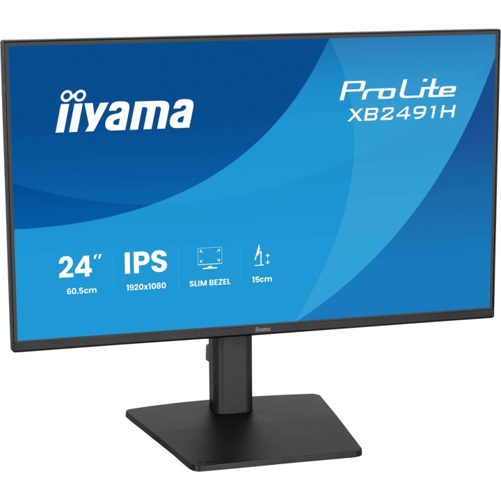 iiyama ProLite XB2491H-B1 monitor per computer 60.5 cm (23.8 ) 1920 x 1080 pixel Full HD LCD nero