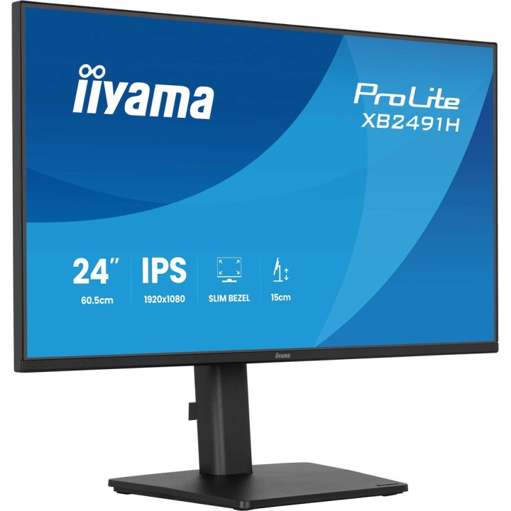iiyama ProLite XB2491H-B1 monitor per computer 60.5 cm (23.8 ) 1920 x 1080 pixel Full HD LCD nero