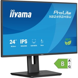iiyama ProLite XB2492HSU-B1 monitor per computer 60.5 cm (23.8 ) 1920 x 1080 pixel Full HD LED nero