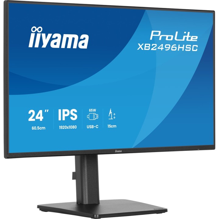 iiyama ProLite XB2496HSC-B1 monitor per computer 60.5 cm (23.8 ) 1920 x 1080 pixel Full HD LED nero