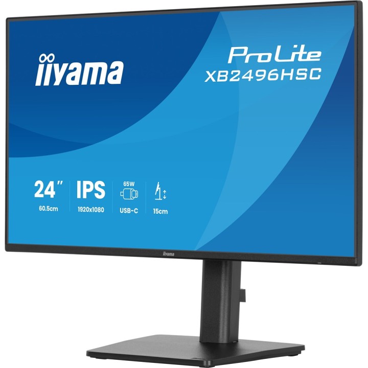 iiyama ProLite XB2496HSC-B1 monitor per computer 60.5 cm (23.8 ) 1920 x 1080 pixel Full HD LED nero