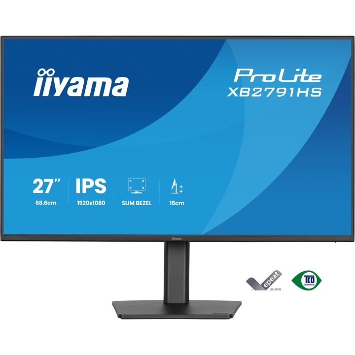 iiyama ProLite XB2791HS-B1 monitor per computer 68.6 cm (27 ) 1920 x 1080 pixel Full HD LED nero