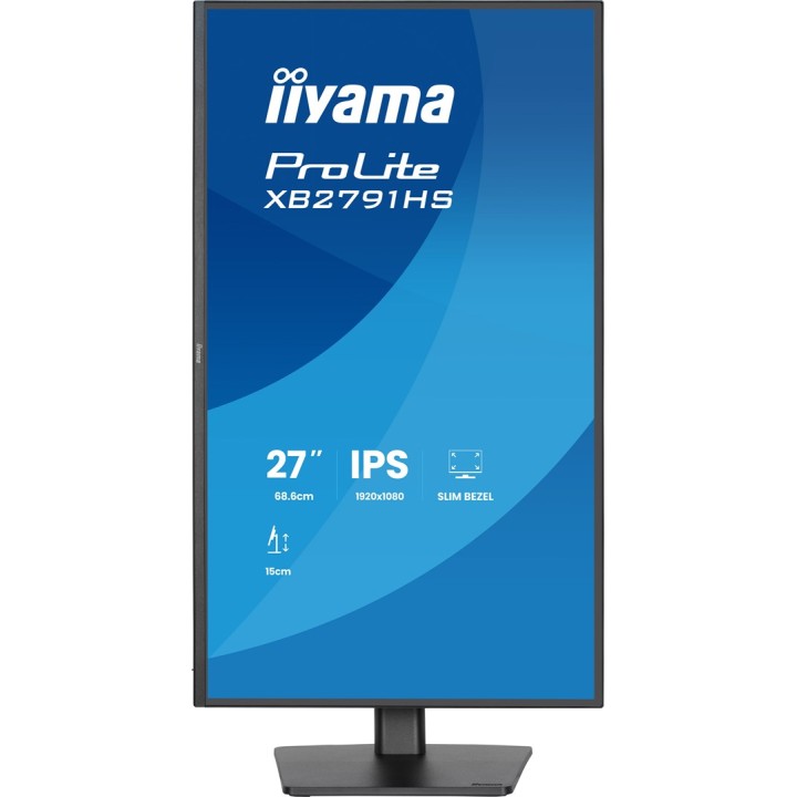iiyama ProLite XB2791HS-B1 monitor per computer 68.6 cm (27 ) 1920 x 1080 pixel Full HD LED nero