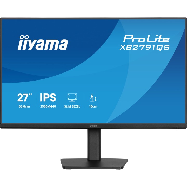 iiyama ProLite XB2791QS-B1 monitor per computer 68.6 cm (27 ) 2560 x 1440 pixel Quad HD LED nero