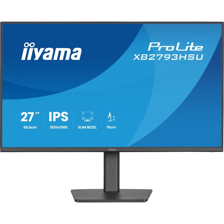iiyama ProLite XB2793HSU-B1 monitor per computer 68.6 cm (27 ) 1920 x 1080 pixel Full HD LED nero