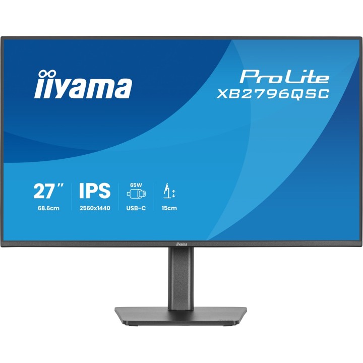 iiyama ProLite XB2796QSC-B1 monitor per computer 68.6 cm (27 ) 2560 x 1440 pixel Quad HD LED nero