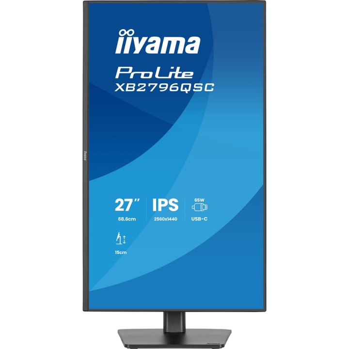iiyama ProLite XB2796QSC-B1 monitor per computer 68.6 cm (27 ) 2560 x 1440 pixel Quad HD LED nero