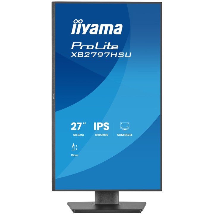 iiyama ProLite XB2797HSU-B1 monitor per computer 68.6 cm (27 ) 1920 x 1080 pixel Full HD LED nero