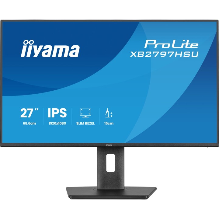 iiyama ProLite XB2797HSU-B1 monitor per computer 68.6 cm (27 ) 1920 x 1080 pixel Full HD LED nero