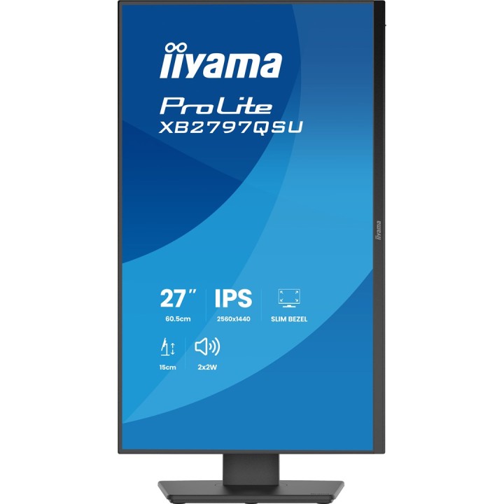 iiyama ProLite XB2797QSU-B1 monitor per computer 68.6 cm (27 ) 2560 x 1440 pixel Quad HD LED nero