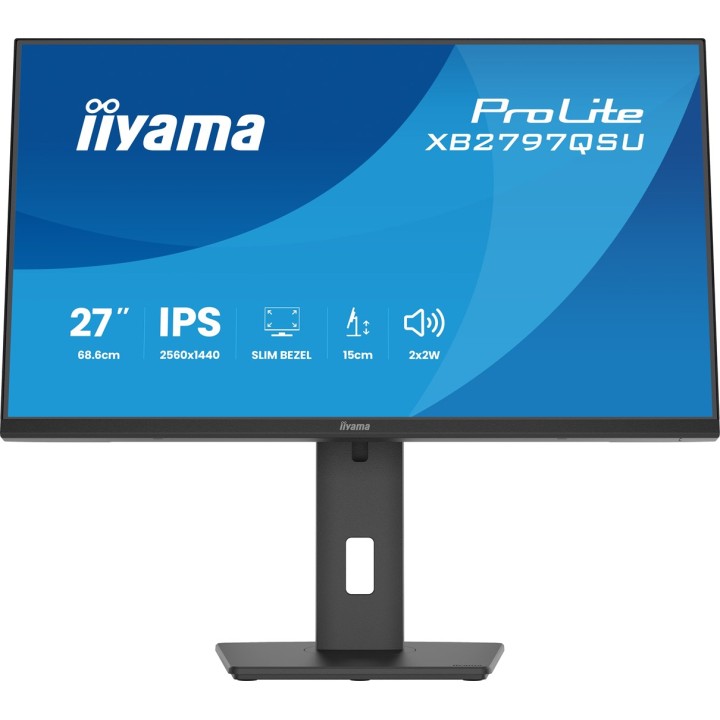 iiyama ProLite XB2797QSU-B1 monitor per computer 68.6 cm (27 ) 2560 x 1440 pixel Quad HD LED nero