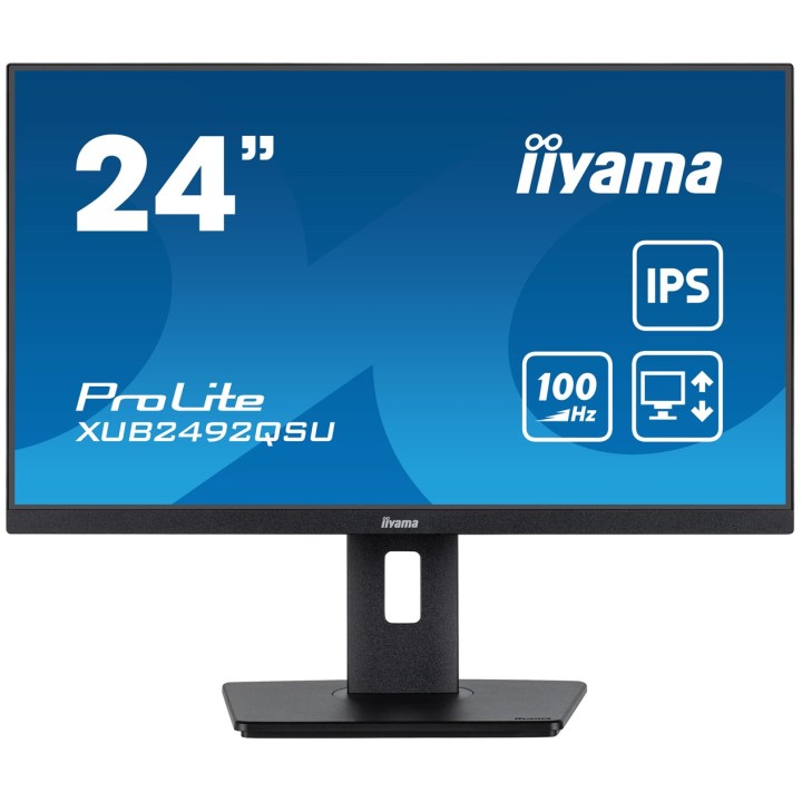 iiyama ProLite XUB2492QSU-B1 Monitor per computer 60.5 cm (23.8 ) 2560 x 1440 pixel Quad HD LED nero
