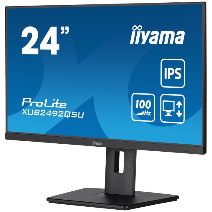 iiyama ProLite XUB2492QSU-B1 Monitor per computer 60.5 cm (23.8 ) 2560 x 1440 pixel Quad HD LED nero
