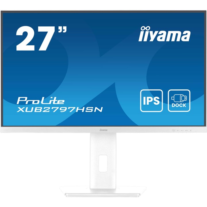 iiyama ProLite XUB2797HSN-W2 Monitor per computer 68.6 cm (27 ) 1920 x 1080 pixel Full HD LED bianco