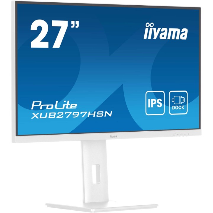iiyama ProLite XUB2797HSN-W2 Monitor per computer 68.6 cm (27 ) 1920 x 1080 pixel Full HD LED bianco