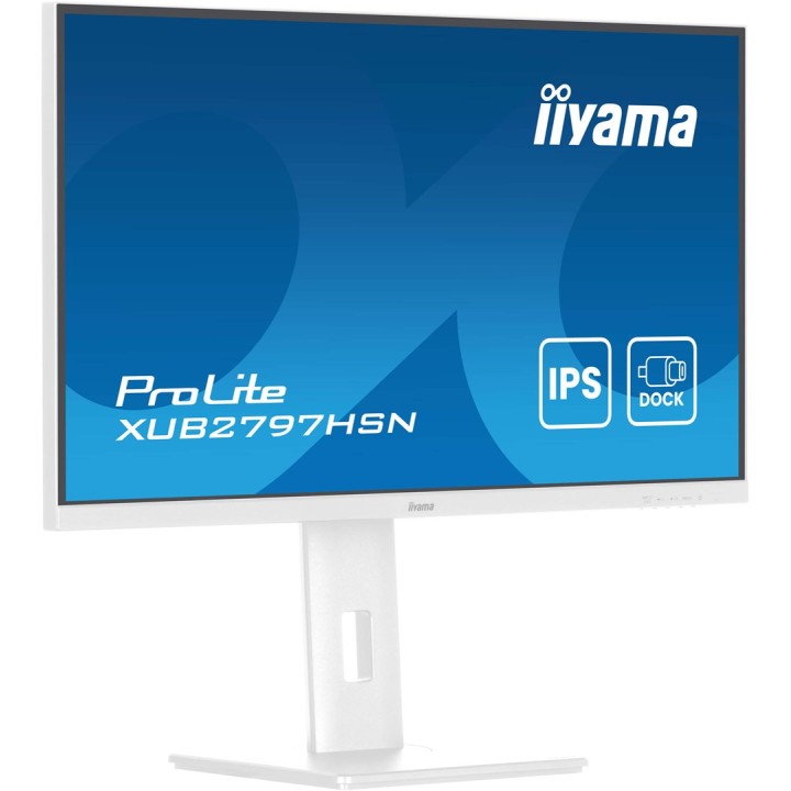 iiyama ProLite XUB2797HSN-W2 Monitor per computer 68.6 cm (27 ) 1920 x 1080 pixel Full HD LED bianco