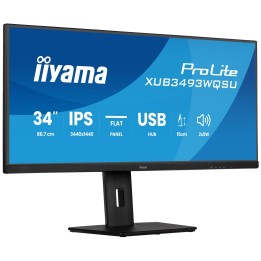 iiyama ProLite XUB3493WQSU-B6 monitor per computer 86.4 cm (34 ) 3440 x 1440 pixel UltraWide Quad HD LED nero