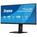 iiyama ProLite XUB3493WQSU-B6 monitor per computer 86.4 cm (34 ) 3440 x 1440 pixel UltraWide Quad HD LED nero