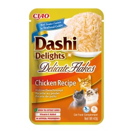INABA CAT Dashi Delights Fiocchi Delicati Pollo - snack per gatti - 40g